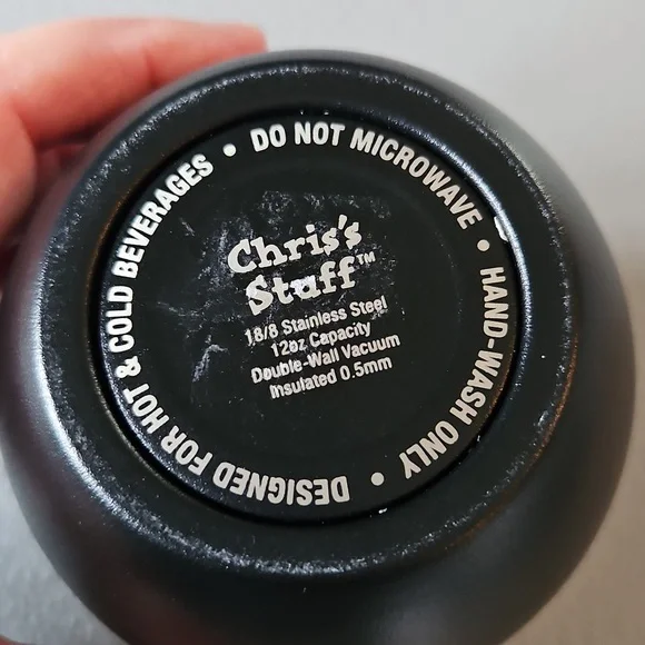 Black DrinkerBell Tumbler - Picture 3 of 3